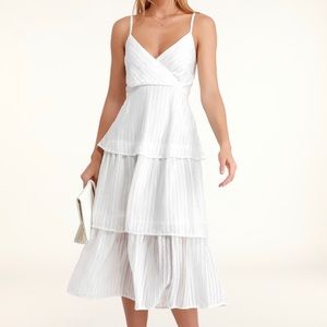 Lulu’s Midi Tiered Dress